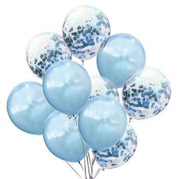 BTRUDI Sequinned balão terno de 12 polegadas 10/30/50 /monte mariage de aniversário, decorações de crianças para adultos do chuveiro de bebê decoração do Feriado