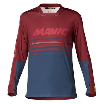 Mavic Nova de Corridas de Downhill Jersey Montanha Motocicleta, Bicicleta Ciclismo Jersey Crossmax Camisa de Ciclismo Roupas para Homens MTB MX T-Shirt