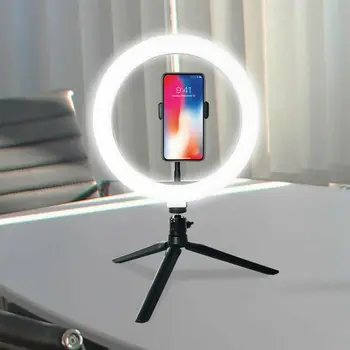 10 Polegadas Anel de Luz Com Stand - Rovtop Câmara de LED Selfie Anel de Luz Para o IPhone Tripé E Suporte do Telefone Para o Vídeo Fotografia