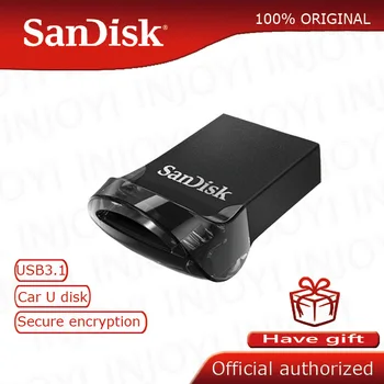 Pen drive Sandisk 32gb mini USB Flash Drive 128GB 64GB de 16GB até 130m/s cle usb USB 3.0 Pendrives