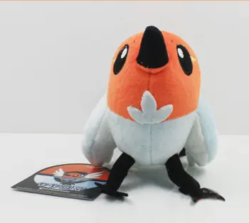 OHMETOY 13CM Yayakoma Fletchling Pássaro de Pelúcia Macia Boneca de Animação Japonesa 13cm de Brinquedo do Bebê Anime Brinquedos
