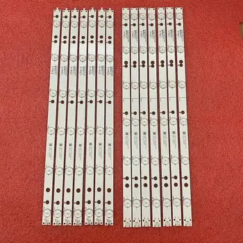A retroiluminação LED strip(14) para 49PUS6401 48PUS6581 49PUH6101 49PUS6561 49PUS6501 GJ-2K16-490-D712-P5-L R LB-PF3030-GJD2P6C490712
