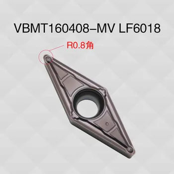 DESKAR original VBMT160404 VBMT 160408 MV LF6018 de metal duro, lâmina de torneamento CNC ferramenta de ferramenta de corte