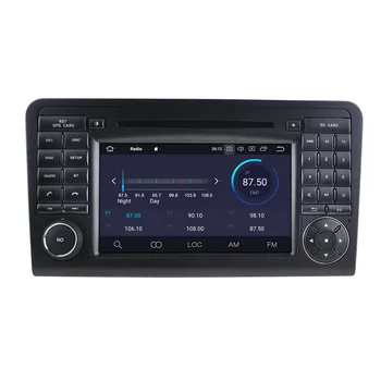 Android 9 Com DSP Para a Mercedes Benz ML classe W164 2005 - 2012 Carro DVD player de vídeo Multimídia GPS de navegação de Rádio de Banda