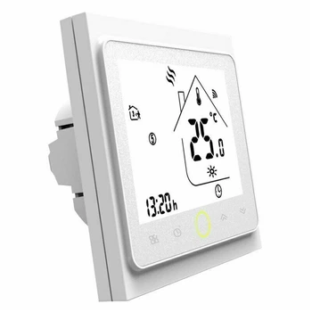 95-240V wi-Fi Smart Termostato Controlador de Temperatura para Água de Piso Elétrico de Aquecimento de Caldeira de Gás Funciona Com Alexa Inicial do Google