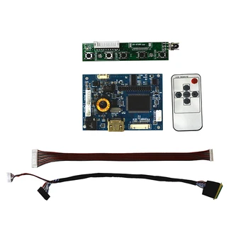 Frete grátis Remoto HDMI, LCD Controlador de Placa de Driver Kit Para 10,1 polegadas LP101WSA-TLA1 B101AW03 V0 1024x600 Painel de LED