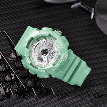 Mulheres Relógios Relógio de Desporto Senhora 50M Impermeável Relógio Luminoso Cronômetro Relógio Esporte Vestido das Senhoras Relógios de Pulso