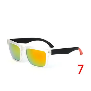 Novo KEN BLOCK Homens Óculos de sol de Marca, o Designer de óculos de Sol Reflexiva Revestimento Quadrado Espionado Para Mulheres Retângulo Óculos gafas de sol