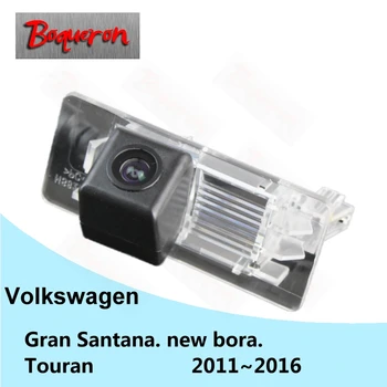 A Volkswagen VW Gran Santana novo bora Touran 2011~2016 Backup de Estacionamento Reverso HD da Câmera CCD Night Vision Carro Câmera de Visão Traseira