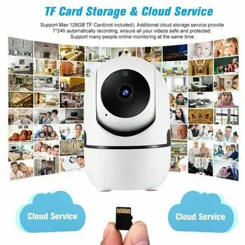 Smart wi-Fi da Câmara HD 1080P Cloud Câmera IP sem Fio Automático Inteligente o Rastreamento Inteligente Cão Humanos do Surveillance da Segurança Home