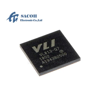 5PCS/monte Novo OriginaI VL813-Q7 VL813 ou VL812-Q7 ou VL811-Q8P QFN-76 USB 3.0 Hub de controlador de chip