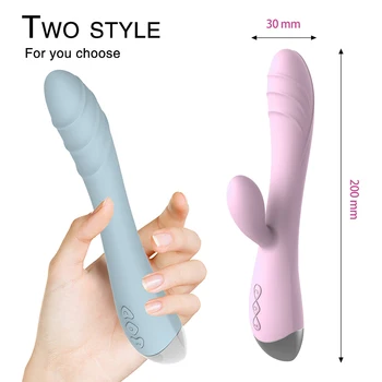 Coelho Vibrador 10 Velocidades do Ponto de G Vibrador Vibrador de Silicone Impermeável Estimulador de Clitóris Vagina Massager os Brinquedos Sexuais para as Mulheres