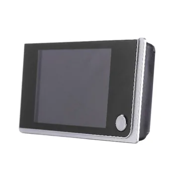 Multifunções para Casa de Segurança de 3,5 polegadas LCD Digitas da Cor de TFT Memória olho mágico da Porta do Visualizador de Campainha Câmera de Segurança, Nova Marca