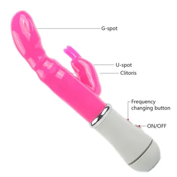 YEAIN 12 Velocidade Fortes Coelho Vibrador Estimulador do Clitóris G-spot Massagem Brinquedos Sexuais Para as Mulheres Masturbador Feminino Adulto do Produto