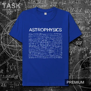 Assunto Astrofísica física mens t-shirt nova Tops, t-shirt de manga Curta com roupas de moletom esportes de algodão Moda verão 01