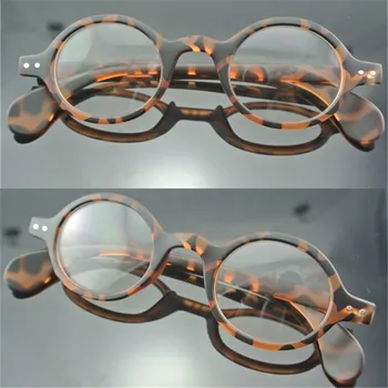 Cubojue redondo pequeno óculos de homens, óculos vintage quadros homens steampunk nerd de óculos de prescrição de óculos retro pontos