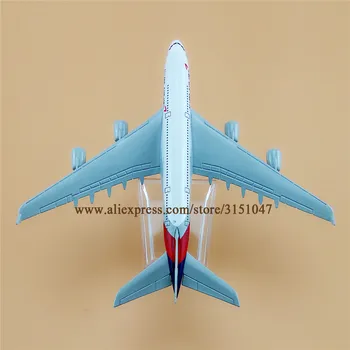 16cm de Ar coreano Asiana Airlines A380 da Airbus 380 vias aéreas, companhias Aéreas Liga de Metal Modelo de Avião de Avião Fundido Aeronaves