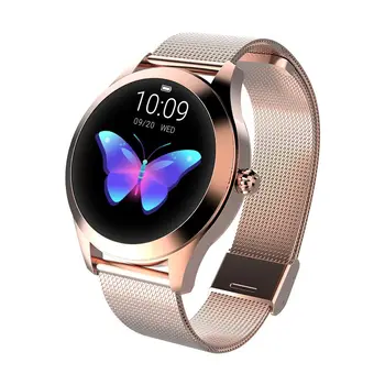 SmartWatch Senhora/Mulher Inteligente Relógio de Fitness Pulseira de Monitoramento da frequência Cardíaca Banda Inteligente Bluetooth Para Android IOS PK B57 Smart watch