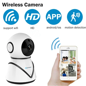 Smart wi-Fi Câmera 1080P 720P Monitor do Bebê de Detecção de Movimento Visão Noturna Casa de Segurança IP Câmera