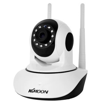 KKmoon Câmera do IP do HD 720P sem Fio wi-Fi Câmera de Rede Câmera de Vigilância Com a Versão Noite de Áudio bidirecional P2P Casa da Câmera do CCTV