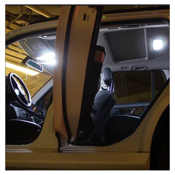 14 Lâmpadas Brancas Interior do Carro do DIODO emissor de Luz, Kit de Ajuste Para 2016 2017 2018 2019 Honda Pilot Mapa Cúpula de Carga Espelho, Nenhuma Lâmpada Erro