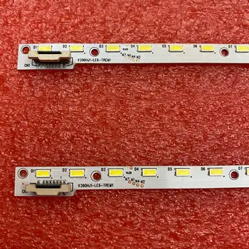 50 peças/lote retroiluminação LED strip para Panasonic TX-39AS650B 39ASW504 39ASW654 TH-39A400 TC39A400B TC39A600B V390HJ1-LE6-TREM1