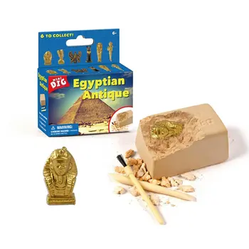 Escavação Arqueológica Brinquedo Egípcio Sabedoria Pirâmide De Resina Melhorar A Capacidade De Mãos Sobre O Cérebro De Pensamento Independente, 1 Conjunto De