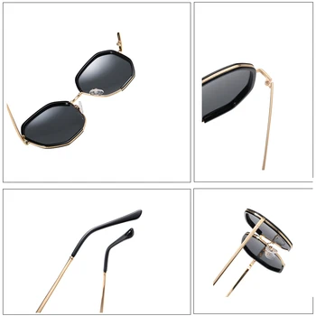 YSYX Mulheres de Óculos de sol de forma Simples Viagem de Proteção UV Revestimento Anti-Reflexo de Lente de Óculos de Sol das Mulheres NOVAS 2020, a Marca de Luxo 2230