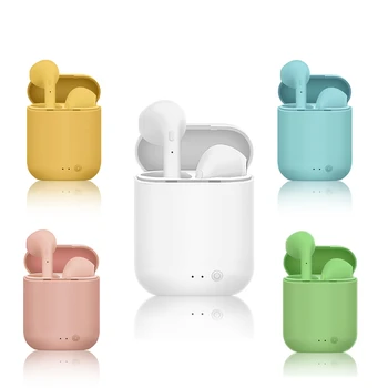 Macaron i7s Mini-2 TWS Fones de ouvido sem Fio Esportes Fones de ouvido Fone de ouvido Bluetooth 5.0 Fones de ouvido Com Microfone Caixa de Carregamento Para IOS Android