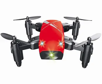 RCtown RC Drone S9 Mini Folding Câmara Quadcopter Vant 4-Eixo de Aviões de Controle Remoto Drone Brinquedo Adolescente Presente de Natal #X0721