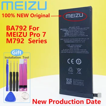 NOVO Original Meizu Pro 7, Bateria M792Q M792C M792H BA791 BA792 Bateria + Dom Ferramentas