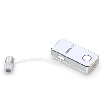 Fineblue F2 Pro bluetooth 5.0 liga de alumínio retrátil chamada de vibração de fone de ouvido Bluetooth 12 horas de música chamada fone de ouvido Bluetooth