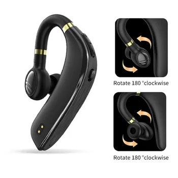 Mais recente de Bluetooth sem Fio do Fone de ouvido Estéreo com HD de Microfone de mãos-livres Fones de ouvido Bluetooth Estéreo de Fones de ouvido Para iPhone Samsung Xiaomi