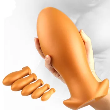 Grande butt plug anal brinquedos para a mulher dilatador vaginal anal bolas buttplug sextoy enorme vibrador anal expansores de brinquedo do sexo para adultos loja