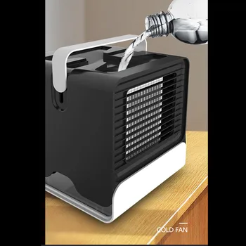 Mini Ar condicionado Portátil de Ar Fan Cooler Pessoais Rápido e Fácil Caminho para o Ar Frio do Ar Condicionado Ventilador de Refrigeração para o Lar