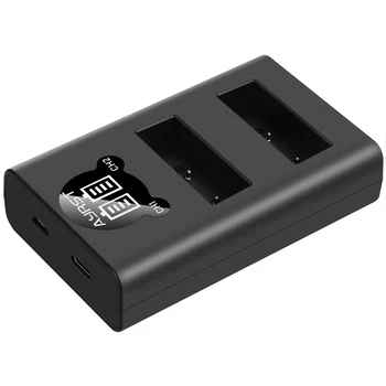 BLS-5 BLS5 Bls50 Dual USB, Carregador de Bateria com a tela para a Olympus OM-D E-M10, CANETA E-PL2 E-PL5 E-PL6 E-PL7 E-PL8 E-PM2
