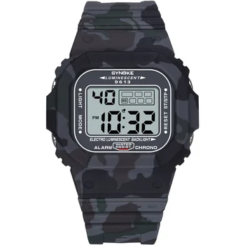 SANDA Relógio masculino Militar Relógio Eletrônico LED Impermeável Estilo Esporte feminino masculino Digital de Pulso, Relógio de Homens Relojes Hombre