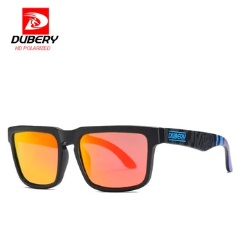 MYT_0148 DUBERY Esporte óculos polarizados para os homens ao ar livre, com Praça emoldurada permeável Homens óculos de sol UV400