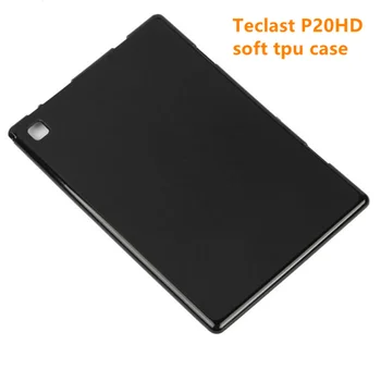 TPU Capa Tablet, Case Soft Slim Anti Cair à prova de Choque de Ultra Fina Luva Protetora do Caso Para Teclast P20HD Capa Protetor