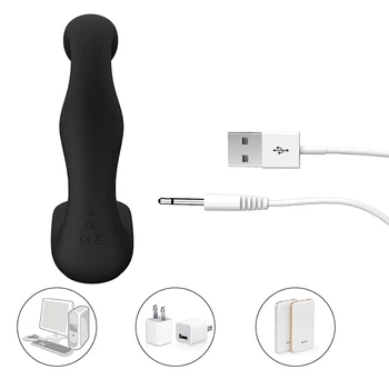 Poderoso Brinquedos Sexuais para o Homem Anal Butt Plugs de Vibrador De 10 Velocidades de Massagem de Próstata Anal Vibração Estimulação Masculina Masturbação PY756