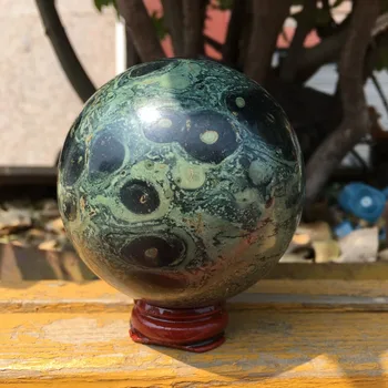 60mm pedra preciosa Natural esfera de Malaquita Pedra Bolas de Cristal Kambaba Jasper esfera