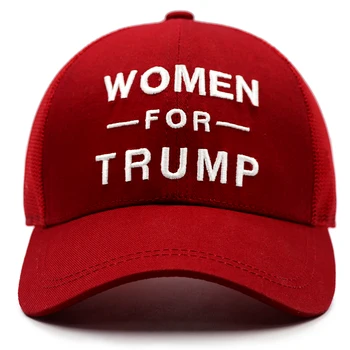 Mulheres para Trump Chapéu de 2020 América Rabo de cavalo Desarrumado Coque Caps Floral Mulheres Rabo de cavalo Caps para Meninas