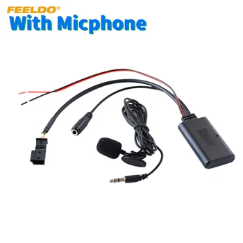 FEELDO Carro sem Fios Bluetooth Módulo Receptor de 3 pinos Estéreo CD de Áudio AUX-in Adaptador Para BMW E46/E39/E53 Acessório de Cabo AUX #6286