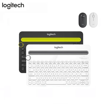 Logitech K480 sem Fios Bluetooth, Teclado, Mouse Conjunto de Multi-Dispositivo de Teclado do Telefone com Ranhura do Suporte para Windows, Mac OS iOS Android