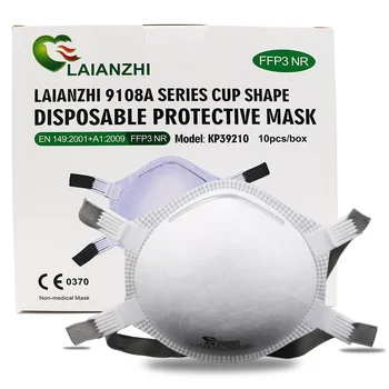 LAIANZHI FFP3 CE Copa do tipo de máscara as máscaras de protecção descartáveis da pm2.5 máscaras prejudiciais 99% higiene Acessórios do pacote original boca máscaras