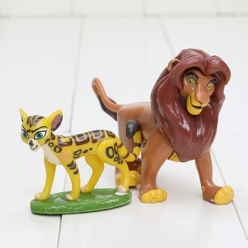 3styles O Leão Guarda O Leão Scar Timão Modelo da Figura de PVC Figuras de Ação Clássicos Brinquedos de Natal