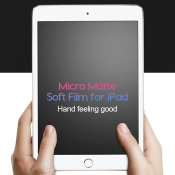 2Pcs animal de Estimação Matte Macio Película Protetora Para iPad Pro 11 10.5 10.2 Ar 2020 2019 iPad Mini 5 4 3 Ar 3 2 1 Protetor de Tela Não de Vidro