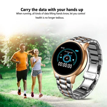 LIGE 2020 Novo Smart Watch Homens frequência Cardíaca Pressão Arterial Informações Lembrete Esporte Impermeável Smart Watch Mulheres para Android IOS