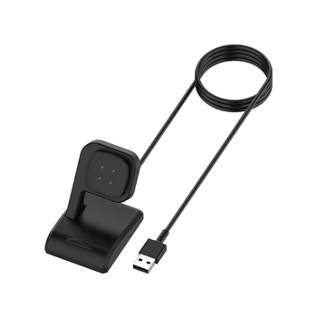 100cm de Carregamento USB Dock Dock Dock Titular para o fitbit Versa 3 Sentido Suporte do Carregador Smart Watch Acessórios