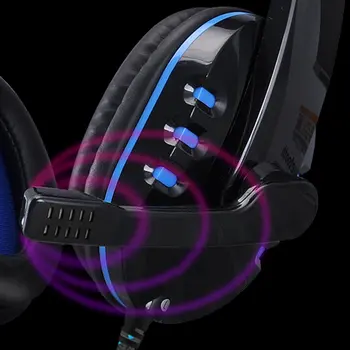 Estéreo com Fio Fones de ouvido Fones de ouvido com Microfone Para o PS4 da Sony PlayStation 4 / PC